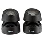 IHOME iHM79BC Rechargeable Mini Speakers (Black)