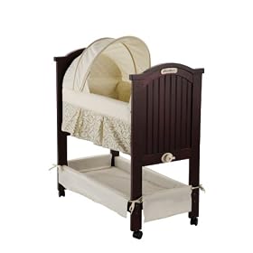 Eddie Bauer Newport Collection Rocking Wood Bassinet