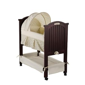 Eddie Bauer Newport Collection Rocking Wood Bassinet