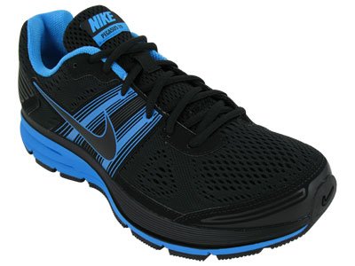 Nike Men's NIKE AIR PEGASUS+ 29 RUNNING SHOES 7.5 (BLACK/BLACK/BLUE GLOW) Nike Men's NIKE AIR PEGASUS+ 29 RUNNING SHOES 7.5 (BLACK/BLACK/BLUE GLOW)
