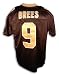 Drew Brees Autographed New Orleans Saints Reebok Authentic Black Jersey