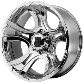 XD XD801 18x9 Chrome Wheel / Rim 6x135 with a 0mm Offset and a 87.10 Hub Bore. Partnumber XD80189063200
