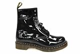 Dr Martens Lamper - Bottines - boots - femmes - cuir noir verni