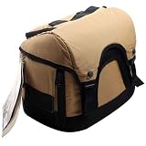 Tenba Response Small Camera System Shoulder Bag, with Pop-Out Pocket System, Tan/Black
