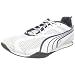 PUMA Men's Street Kosmos Running Sneaker,White/New Navy/Puma Silver,7.5 D(M) US