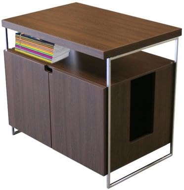 Large Cat Litter Box Hider Finish: Dark mahogany