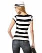 Wide Stripe Scoopneck Tee Product Image