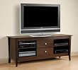 Manhattan 60" Audio / Video Console in Espresso Finish By Prepac Furniture