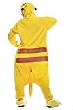 NEWCOAPLAY Unisex Onesies Pajamas Kigurumi Cosplay Sleepsuit Costume (XL, Pikachu)