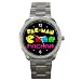 Sport Metal Watch of Vintage Pacman Graphic (Pac Man)