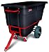 Rubbermaid Polyethylene Dump Truck, Black, 2100 lbs Load Capacity, 42-1/4