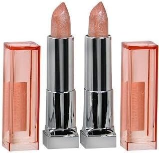 MAYBELLINE Color Sensational Lipstick #735 CHAMPAGNE SHIMMER (PACK OF 2 Tubes)