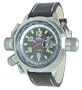 Adee Kaye Mens Huge XXL Military World Watch With Black Dial.