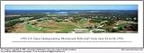 US Open Golf Championship Framed Panoramic Photo