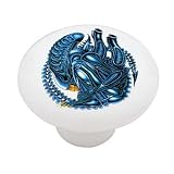 Alien Decorative High Gloss Ceramic Drawer Knob