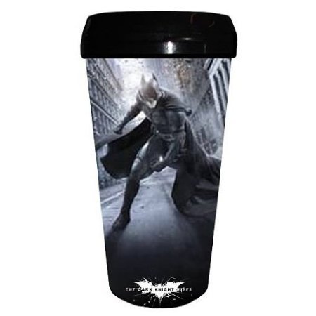 Batman Dark Knight Rises Street Plastic Travel Mug On Sale
