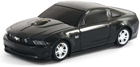 Ford Mustang GT Car Wireless Computer Mouse - Black