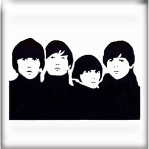 Beatles Love Stencil