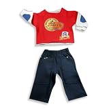 Mish Mish - Infant Boys Long Sleeve Pant Set, Red, White, Navy