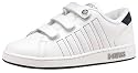K-Swiss Junior Lozan II Strap DX Trainer White/Navy/Silver