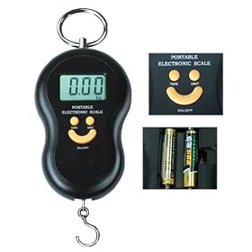 Digital Hanging Weighing Scales for Fishing Luggage Suitcase Parcel Posting Travel 40Kg