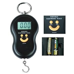 Digital Hanging Weighing Scales for Fishing Luggage Suitcase Parcel Posting Travel 40Kg