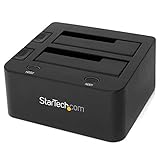 StarTech.com USB 3.0 Dual Hard Drive Docking Station with UASP for 2.5/3.5-Inch HDD/SSD SATA 6 Gbps (SDOCK2U33)