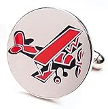 Red Baron Cufflinks - Aviation/Nautical Formal Wear - Cufflinks Red Baron Cufflinks - Aviation/Nautical Formal Wear - Cufflinks