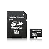 Wintec Filemate 4 GB Class 4 microSDHC Card with SDHC Adapter