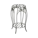 Panacea #89176 20 Black Fin Plant Stand