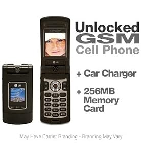 LG CU500 - Cellular phone - AT&T - WCDMA (UMTS) / GSM - black