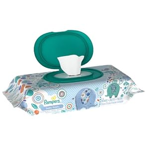 Pampers Baby Fresh Wipes Travel Pack 64 Count