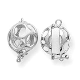 14k Goldw Pearl Enhancer Pendant Setting