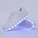 CIOR Mens Womens Boys Girls 11 Colors LED Sneakers Light Up Flashing Shoes For Halloween,101A,02,32