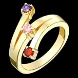 Cielle - Elegant Gold Family Ring - Custom Made to your specifications!