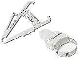 BalanceFrom Body Fat Tester and Body Tape Measure Combo Pack