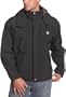 Carhartt Men's Waterproof Breathable Jacket, Black, Medium Regular