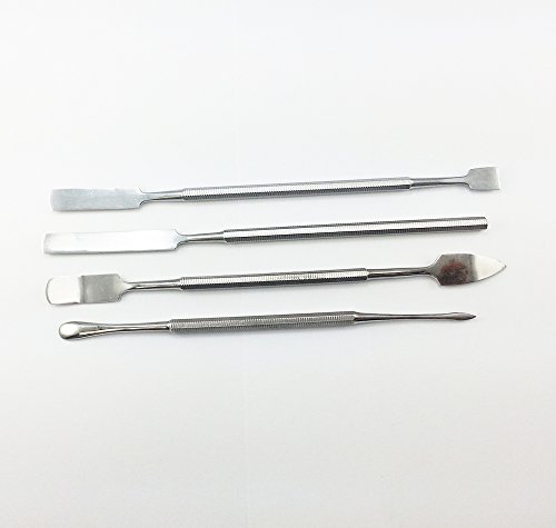 Wax Carver Probes 6.75 Inch Dental Pick 4pc Spatula & Chisel Set
