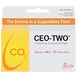 CEO Two laxative suppositories for occasional constipation 12 ea CEO Two laxative suppositories for occasional constipation 12 ea