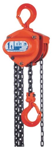 Elephant Lifting C21-0.5 Hand Chain Hoist, 0.5 ton Capacity, 15' Lift Height