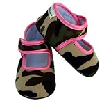 Daddy Camo/Pink 6-12 Months INFANT BOOTIES