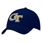 Nike Georgia Tech Yellow Jackets Navy Blue Swoosh Flex-Fit Hat