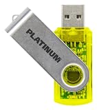 Platinum - Cl&eacute; USB - 32 Go - Jaune Transparent