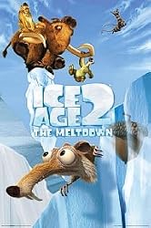 ICE AGE 2 - THE MELTDOWN - SCRAT - NEW MOVIE POSTER(Size 24"x36")