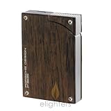 Porsche Design Bog Oak Wood Torch Flame Lighter