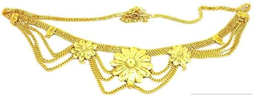Ethnic Indian Bridal Fashion Jewelry Gold Plated Kamar Bandh Saaree Waist Belt 36"