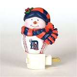 Detroit Tigers MLB Home Run Snowman Night Light (5)