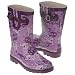 Chooka Toddler/Little Kid Skull Grape Camo Rain Boot