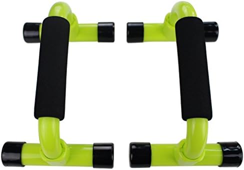 NEW Push Up Bars Stands for workout Training Fitness Exercise Bar Power press (GREEN)