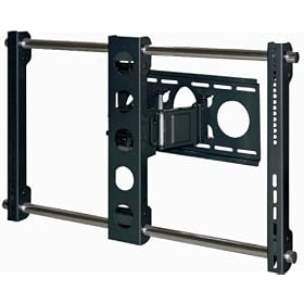 Black heavy duty pro-series tv wall bracket fits 40